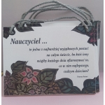 Komplet tabliczek dla nauczyciela