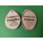 Plasterek brzozowy Kocham Cię Dziadku