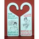 Zawieszka na zmywarkę Nie daj się pokonać / poczuj smak zwycięstwa