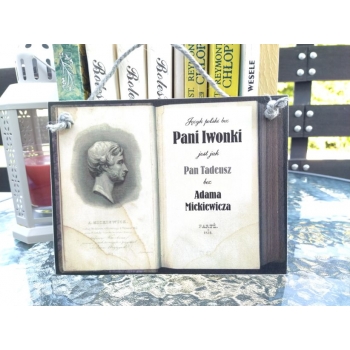Tabliczki drewniane z personalizacją