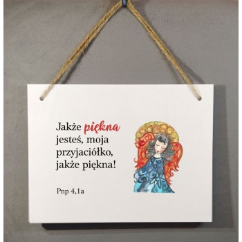 Tabliczka BDH5 - Jakże piękna jesteś