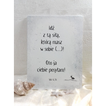 Idź z Tą siłą którą masz a sobie.
