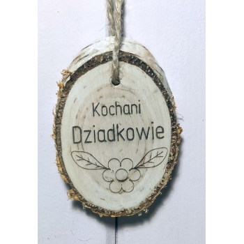 prezent dla dziadków do zawieszenia na ścianie